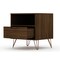 Manhattan Comfort Rockefeller 1.0 Nightstand, Brown 101GMC5 - alternate 2
